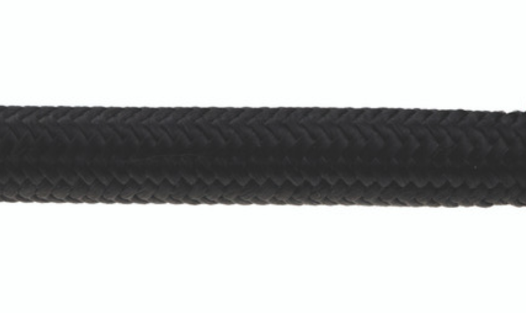 Redhorse 230-06-3 Black Nylon Braided Hose