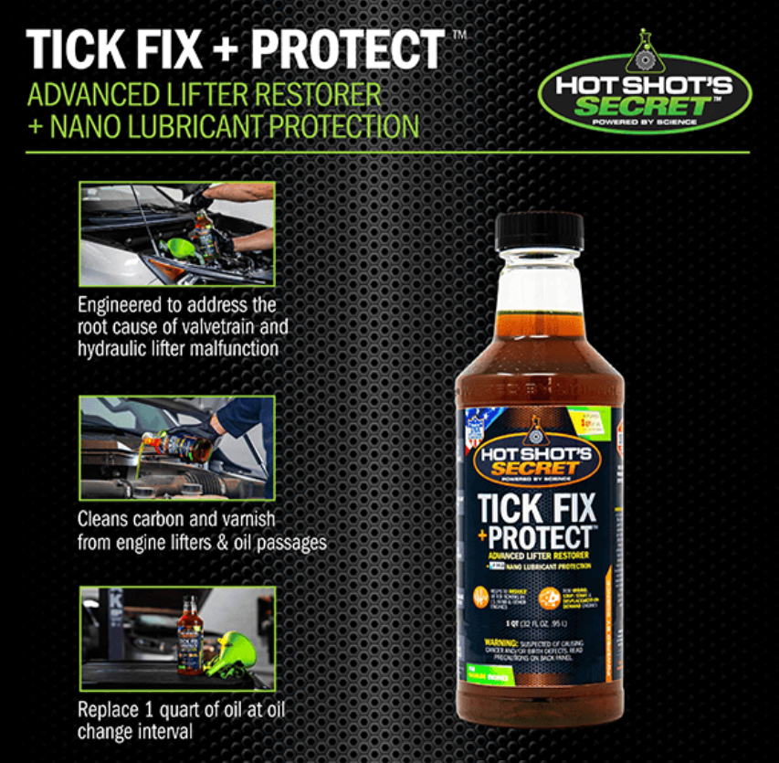 Hot Shot's Secret Tf32z Tick Fix + Protect Oil Additive