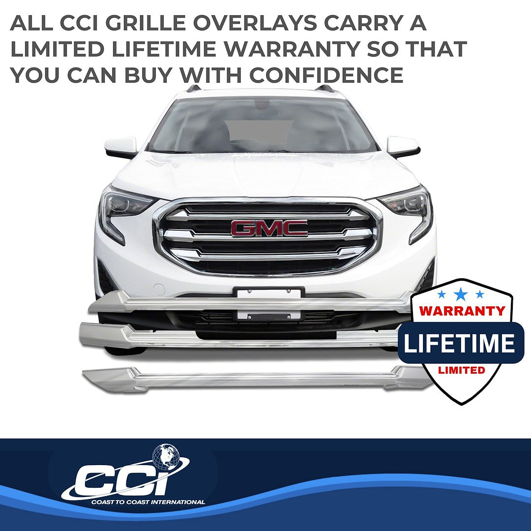Coast To Coast GI156 Chrome Terrain Grille Overlay - image 3
