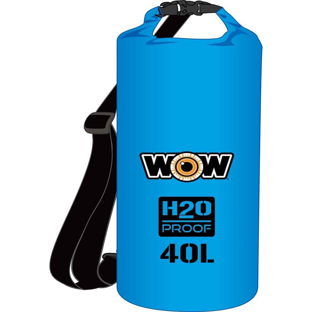 World of Watersports 18-5100B Waterproof Gear Bag - 40L, Blue