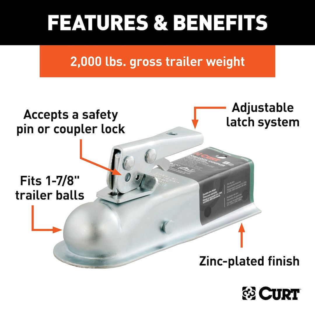CURT Trailer Coupler (25128)