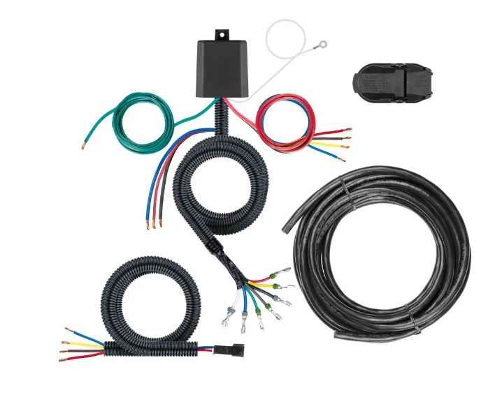 CURT 59004 7-Way/4-Flat HD Converter Harness