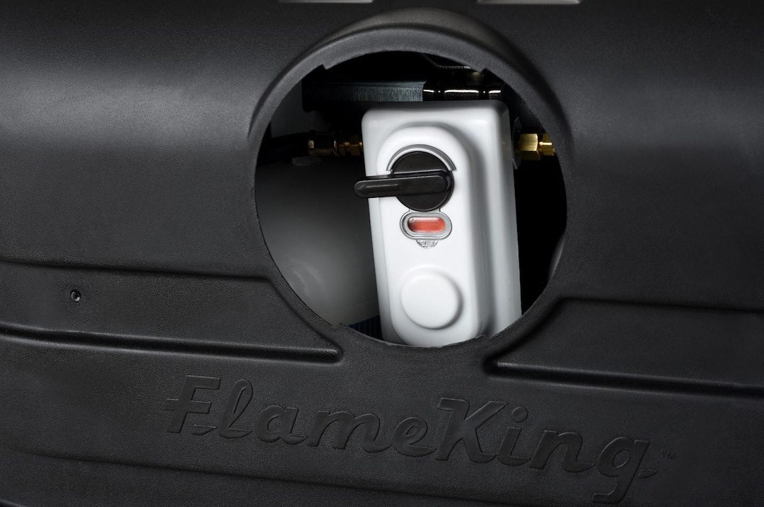 Flame King YSN-PCC-RV Dual 20-lb Propane Tank Cover - Black