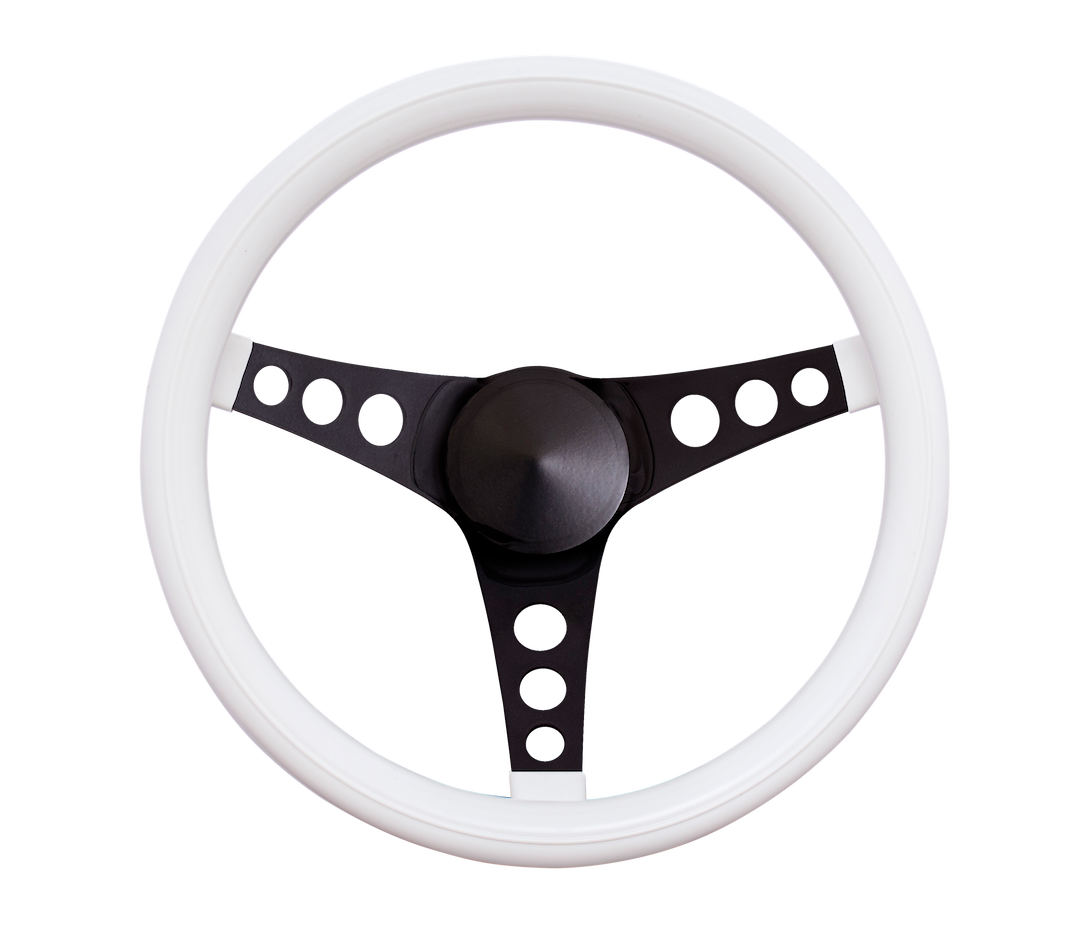 Grant Products 334w Classic White-Grip Steering Wheel