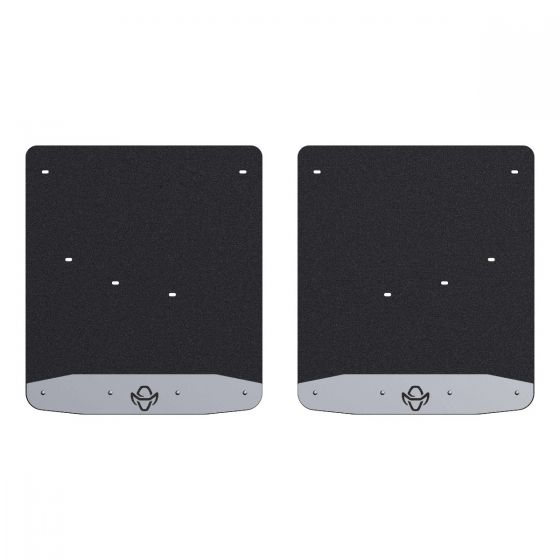 Ranch Hand 251452rh Textured Mud Flap with Stainless Plate