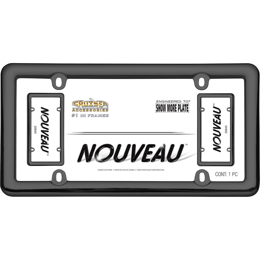 Cruiser License Plate Frame (20640) – Material: Plastic