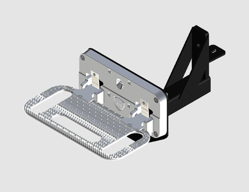Carr 195002 HD Mega XP3 Black Ladder-Rack Step - image 1