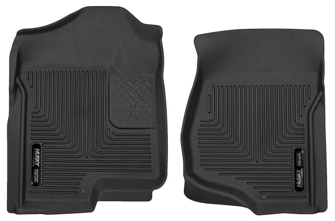 Husky Liners 53101 Molded Floor Liners - 2 Piece, Black