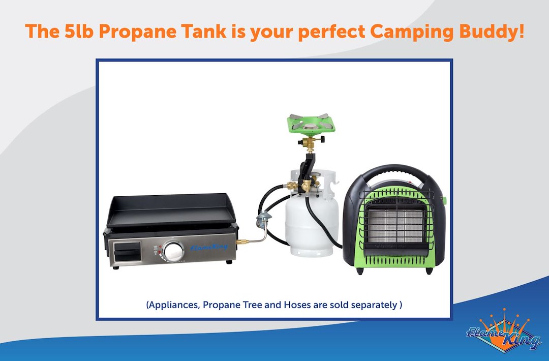 Flame King Ysn5lb Propane Tank - image 5