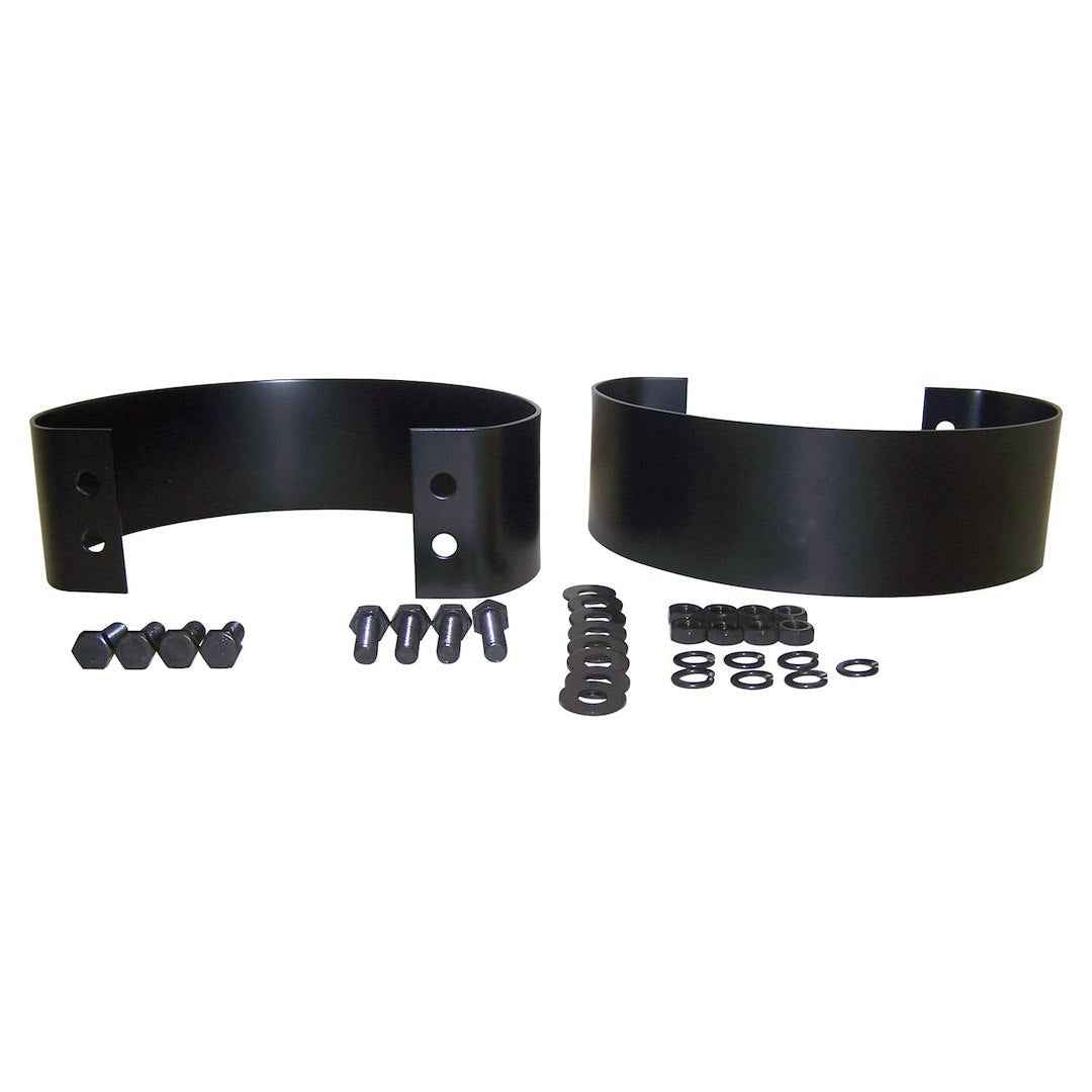 Crown Automotive 5355457K Black Steel Rear Bumperette Kit