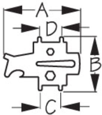 Sea Dog 335690-1 Universal Stainless Deck Plate
