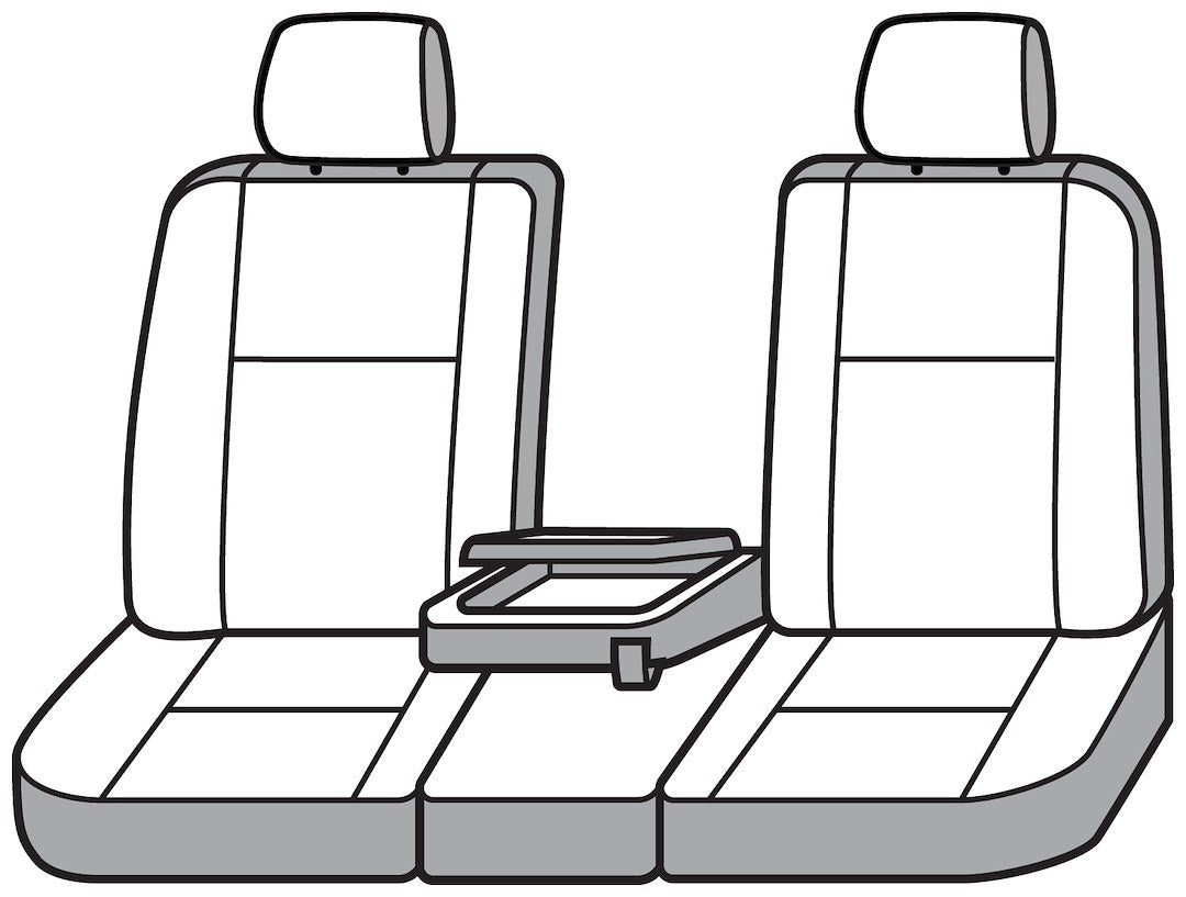 Covercraft SS3492PCGY SeatSaver Gray Silverado Front Bench Cover - image 7