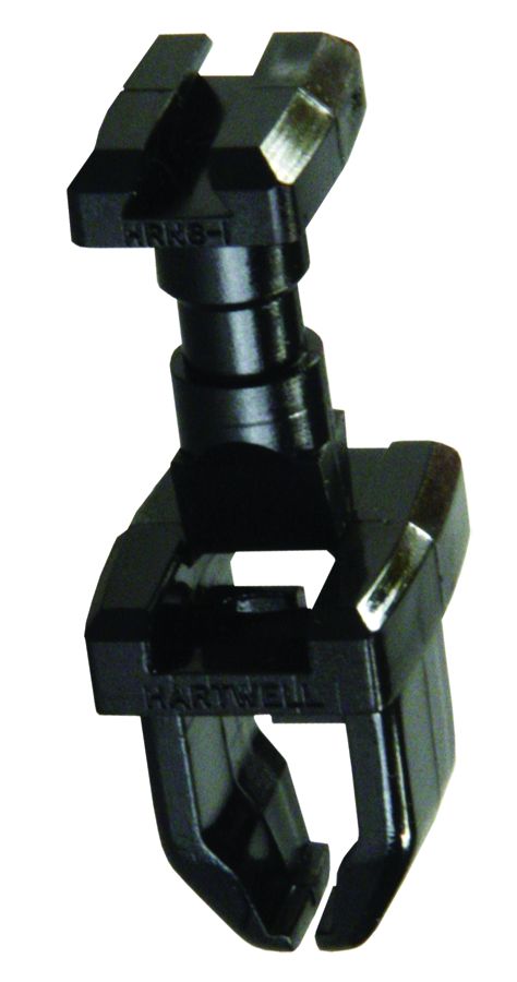 JR Products Refrigerator Vent Door Latch (00235) – Color: Black