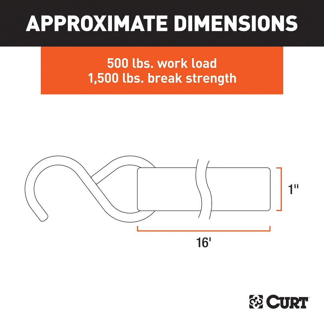 Curt 83002 Tie Down Strap - image 6