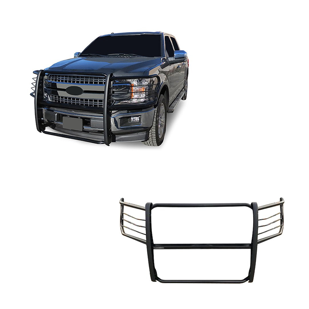 Black Horse Offroad Steel Grille Guard 17FP32MA - image 2