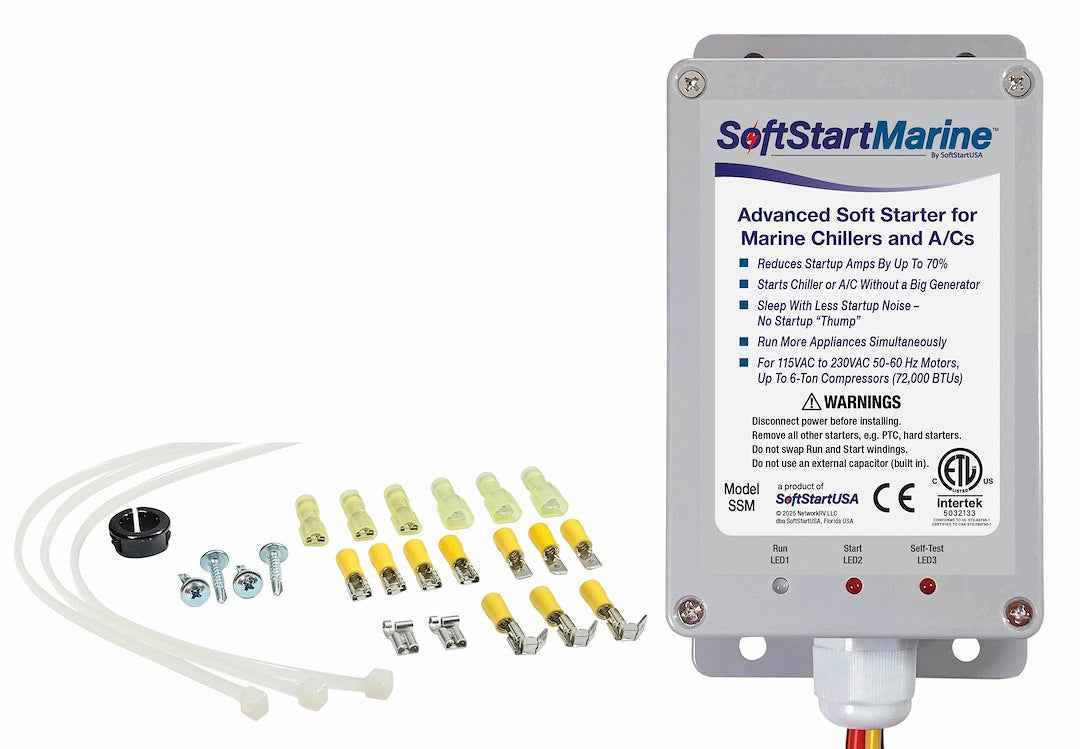SoftStartMarine SSM6T Marine A/C Compressor Soft Starter
