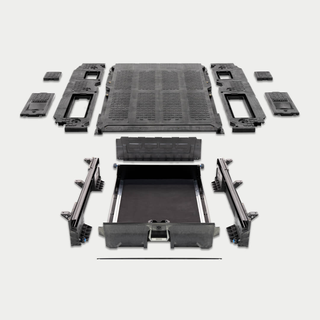 Decked YT9 Drawer System for Selected 2024+ Tacoma Applications