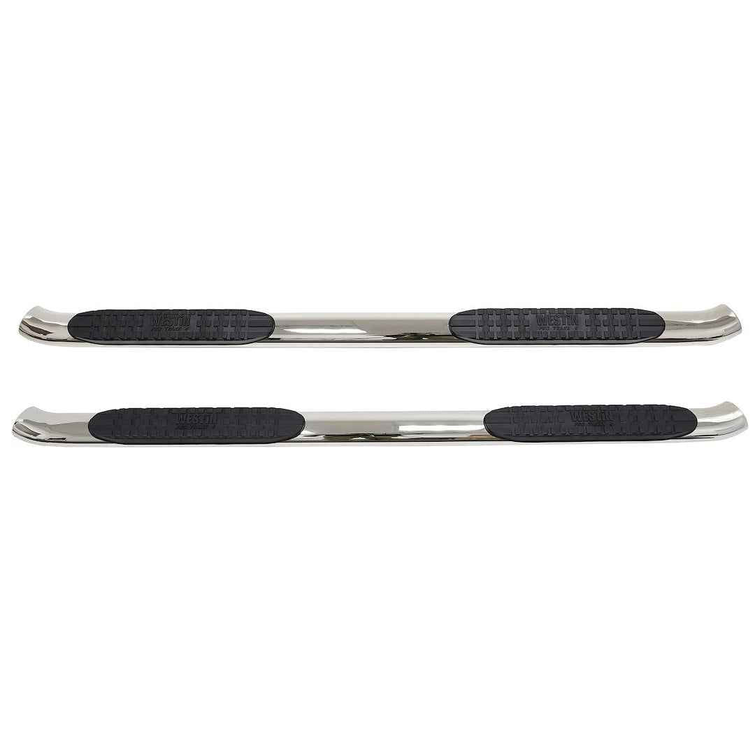 Westin Automotive 21-23720 Oval Nerf Bars - 4 in, Polished