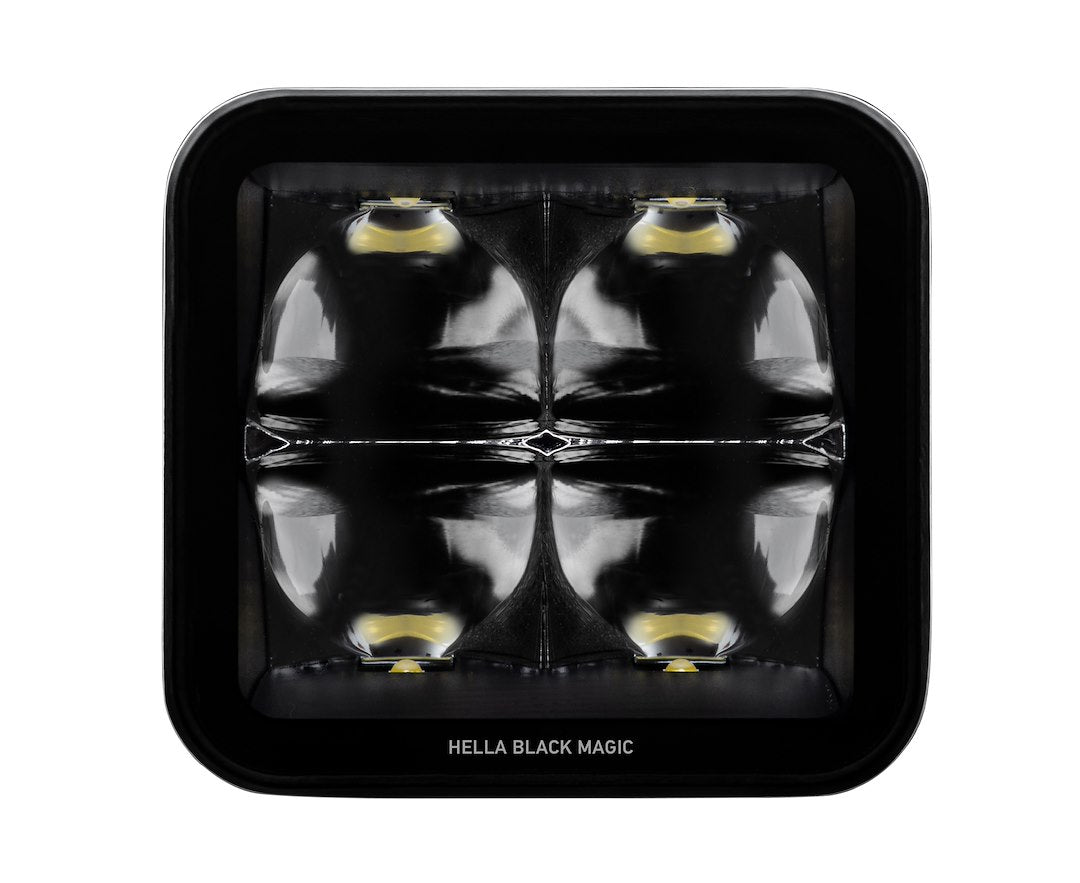 Hella 358176821 Black Magic 40W LED Cube Light Kit