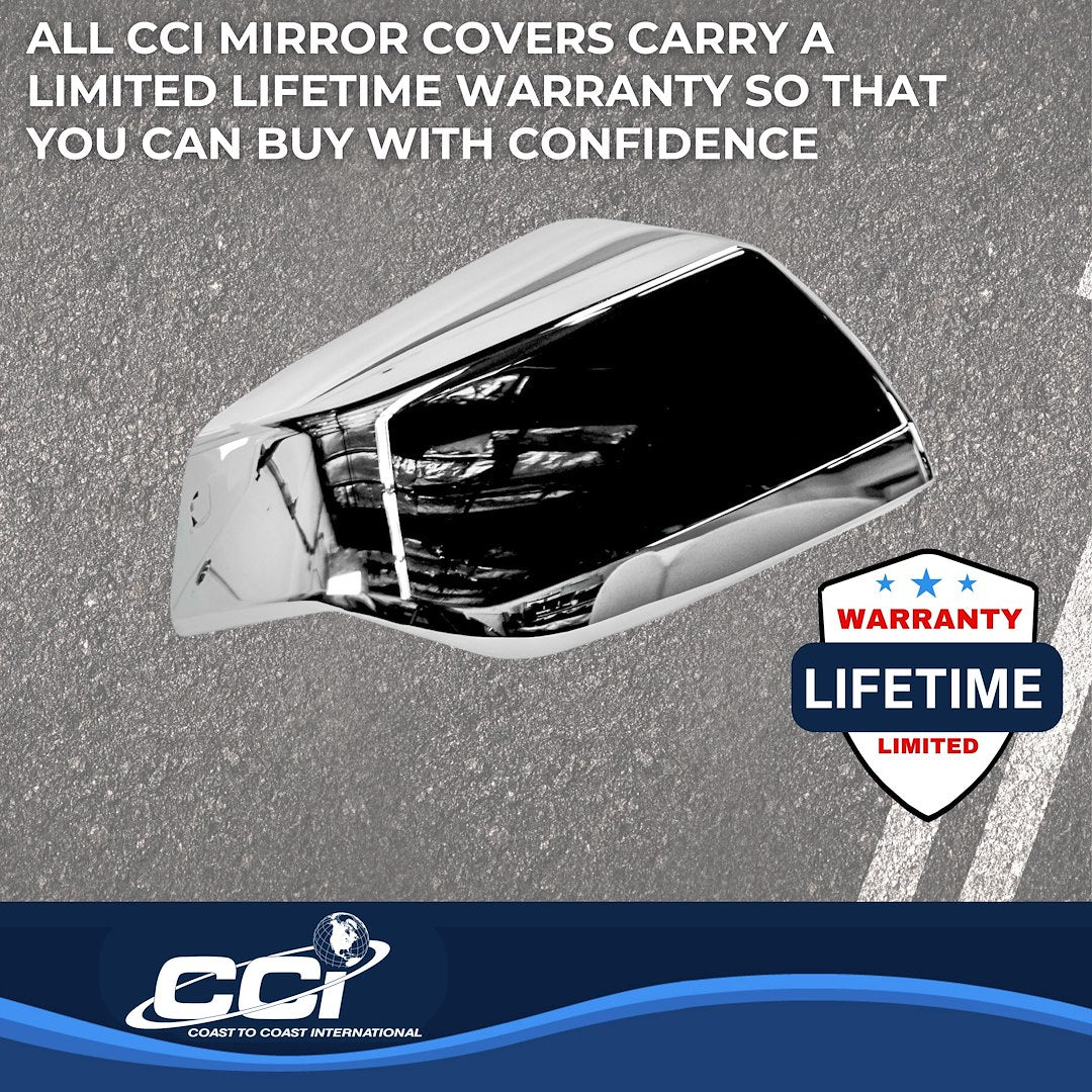 Coast To Coast MC67548 Tahoe/Yukon Chrome Mirror Tops - image 4