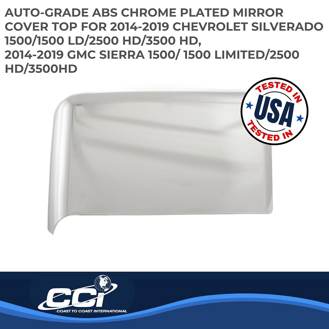 Coast To Coast MC67518 Silverado/Sierra Chrome Tow Tops - image 2