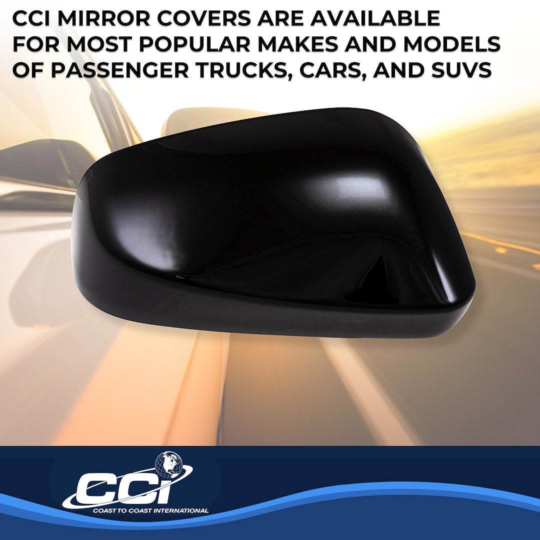 Coast To Coast MC67557BLK Gloss Black Full Mirror Cover Pair - image 6