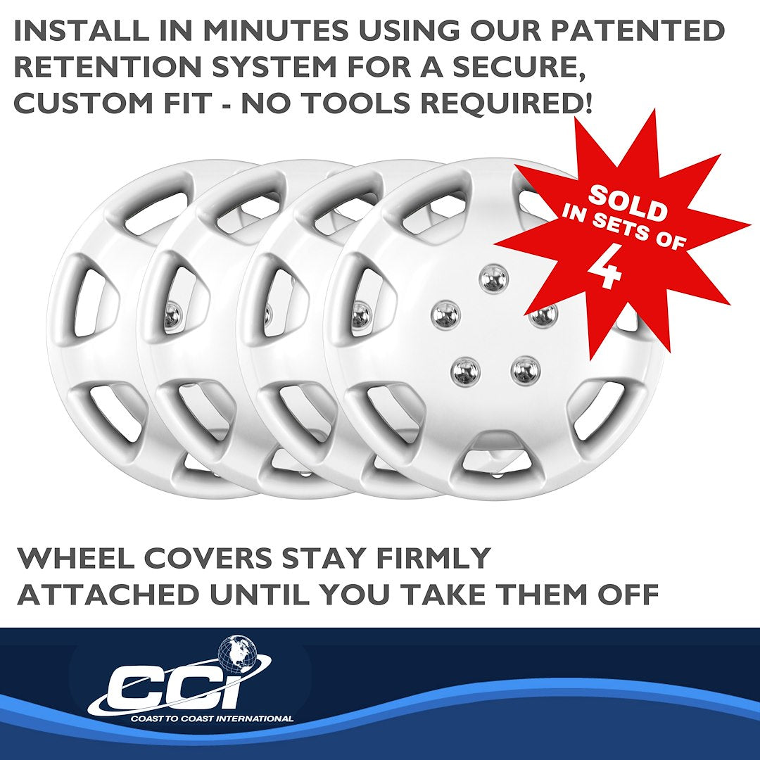 Coast To Coast B86314S Silver Camry Wheel Covers, 14-Inch - image 4