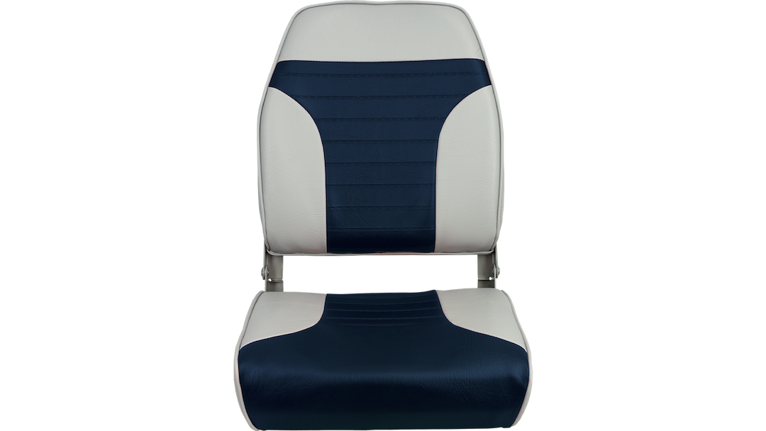 Springfield Marine 1040661 Blue/Gray High-Back Coach Seat