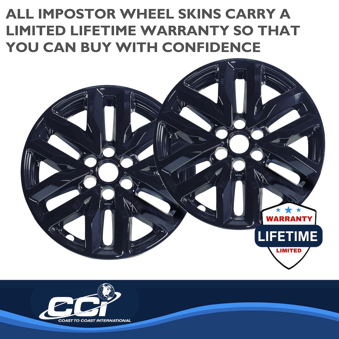 Coast To Coast IMP466BLK Acadia Black 18-Inch Wheel Skins - image 3