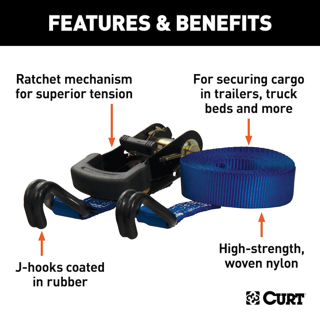 Curt 83020 Tie Down Strap - image 2