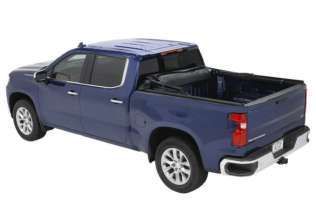 Bestop 77318-35 Black Diamond Fabric 1-Piece Truck Cap - image 3