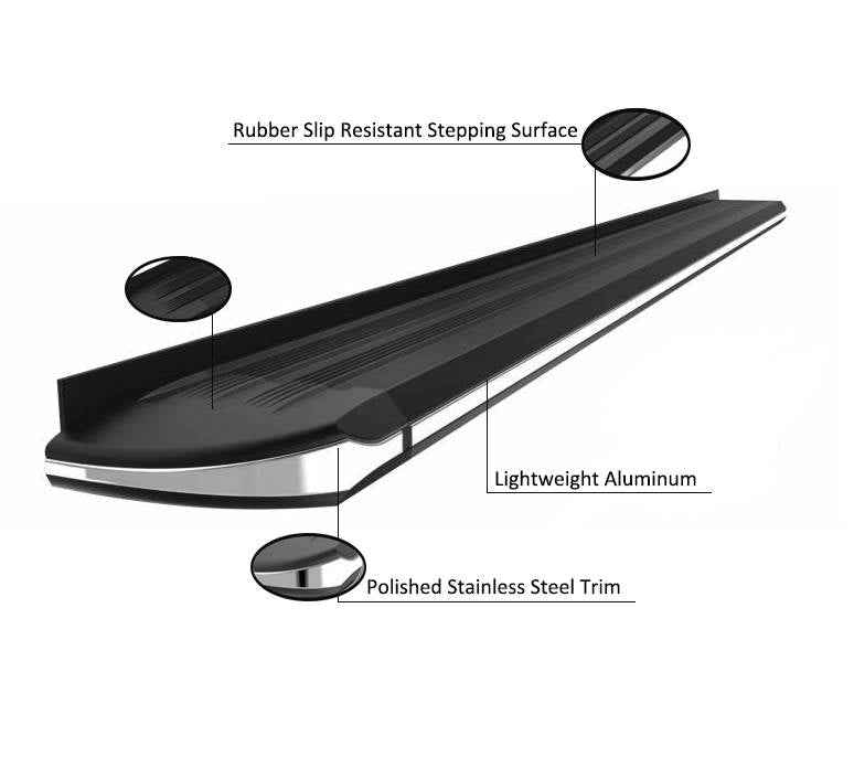 Black Horse Offroad EX-G770 Exceed Equinox/Terrain Running Boards