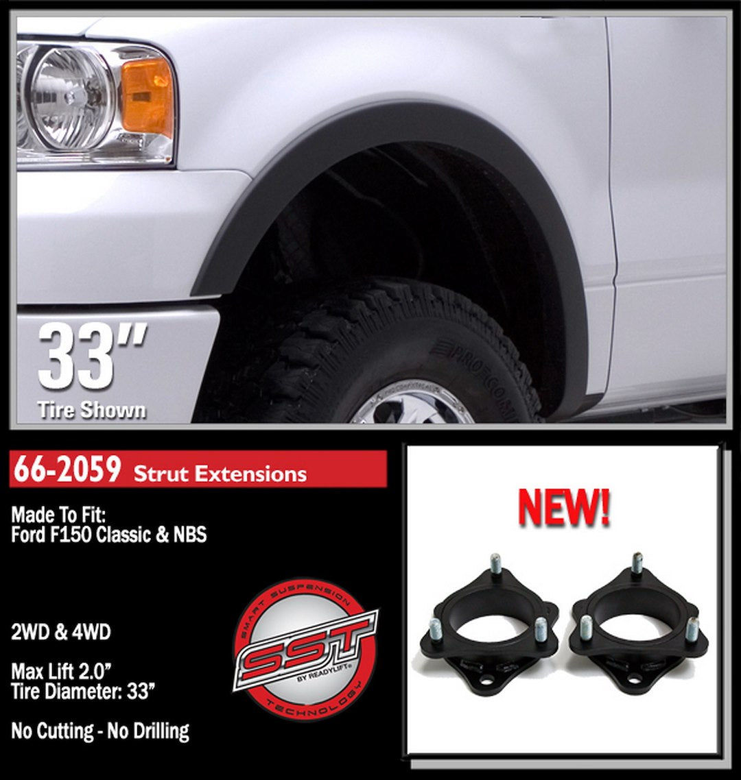 ReadyLift 66-2059 2-Inch Strut Leveling Kit for F-150 4WD