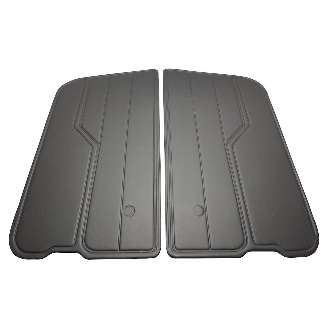 Crown Automotive 55016288K Charcoal Vinyl Door Panel Set - image 1