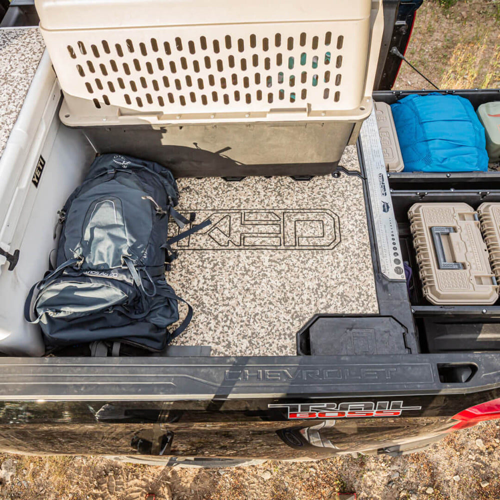 Decked AD37 Tan Traction Mat for 2017+ Ford Super Duty