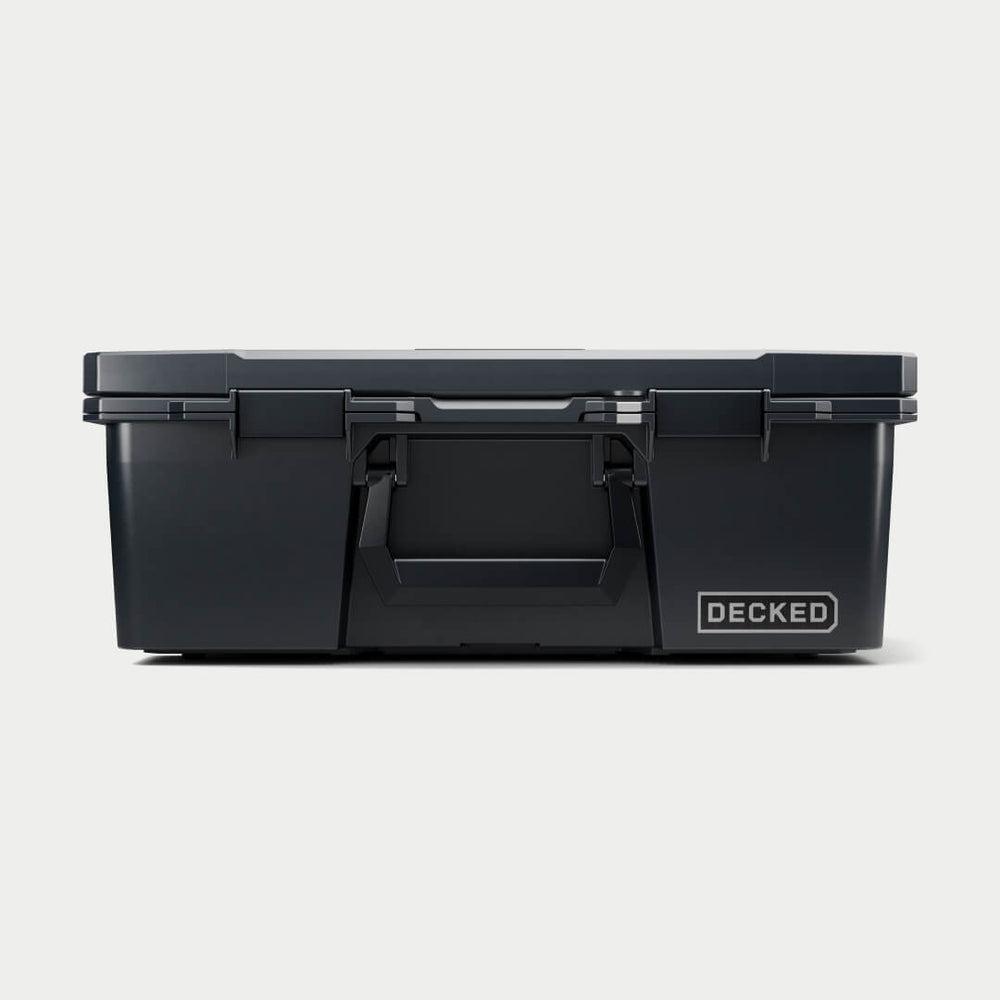 Decked A0020-HRAK-BLK Halfrack 32 Black 1.1-Cu-Ft Organizer