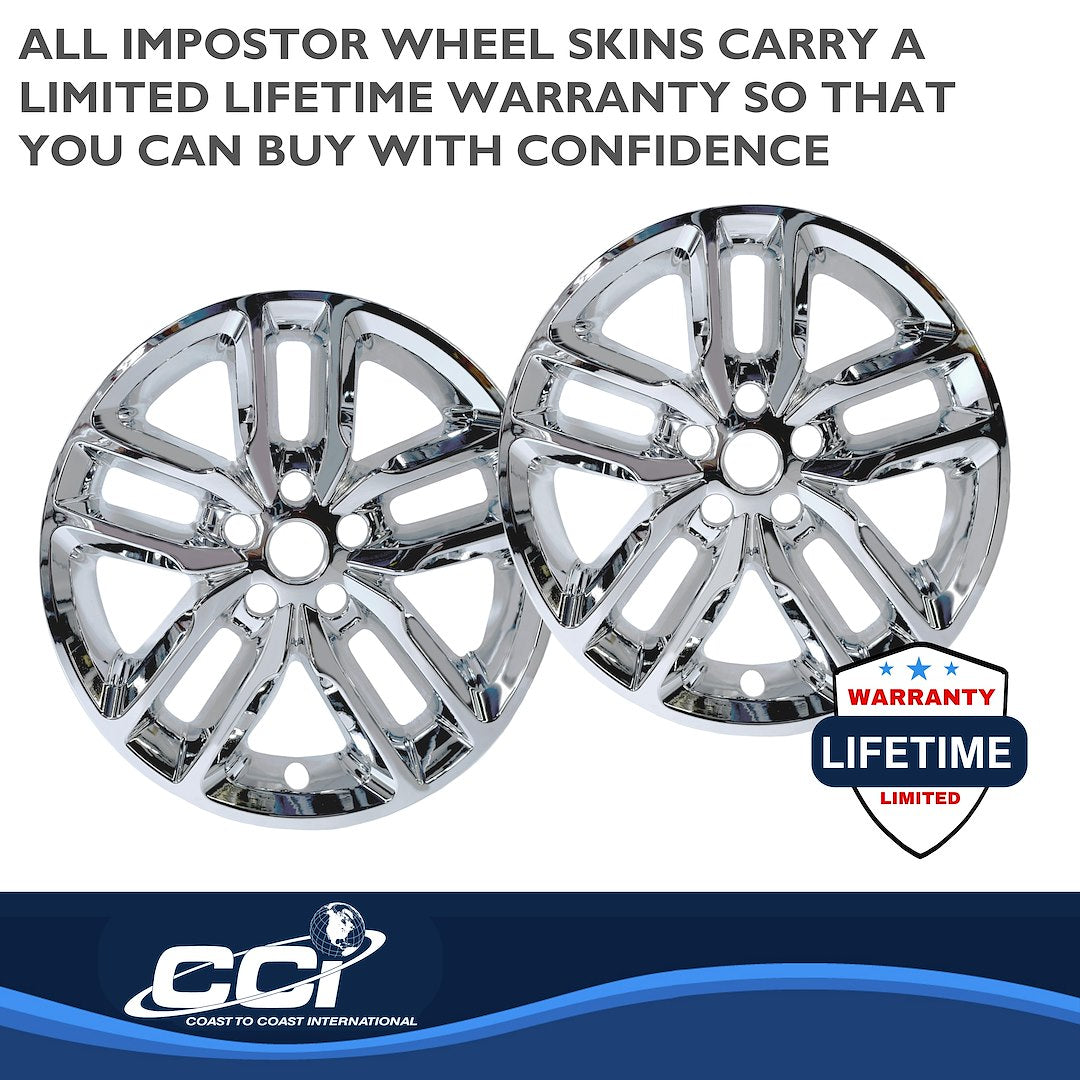 Coast To Coast IMP484X Durango Chrome 20-Inch Wheel Skin - image 4
