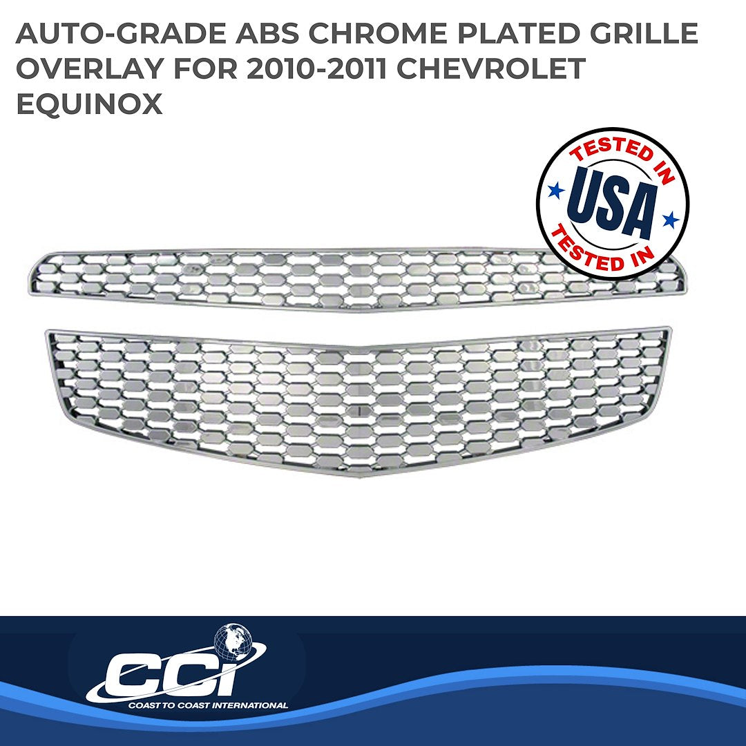Coast To Coast GI82 Equinox Chrome Honeycomb Overlay
