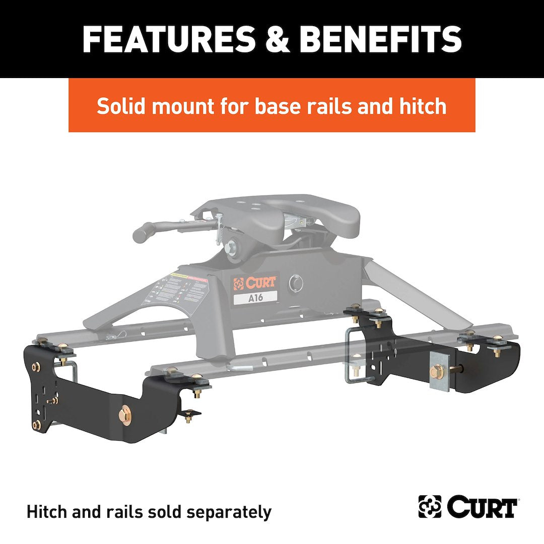 Curt 16400 Fifth Wheel Trailer Hitch Mount Kit - image 3