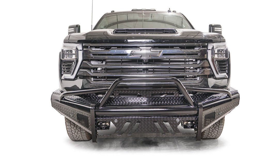 Fab Fours CH24-S6162-1 Black Steel Front Bumper