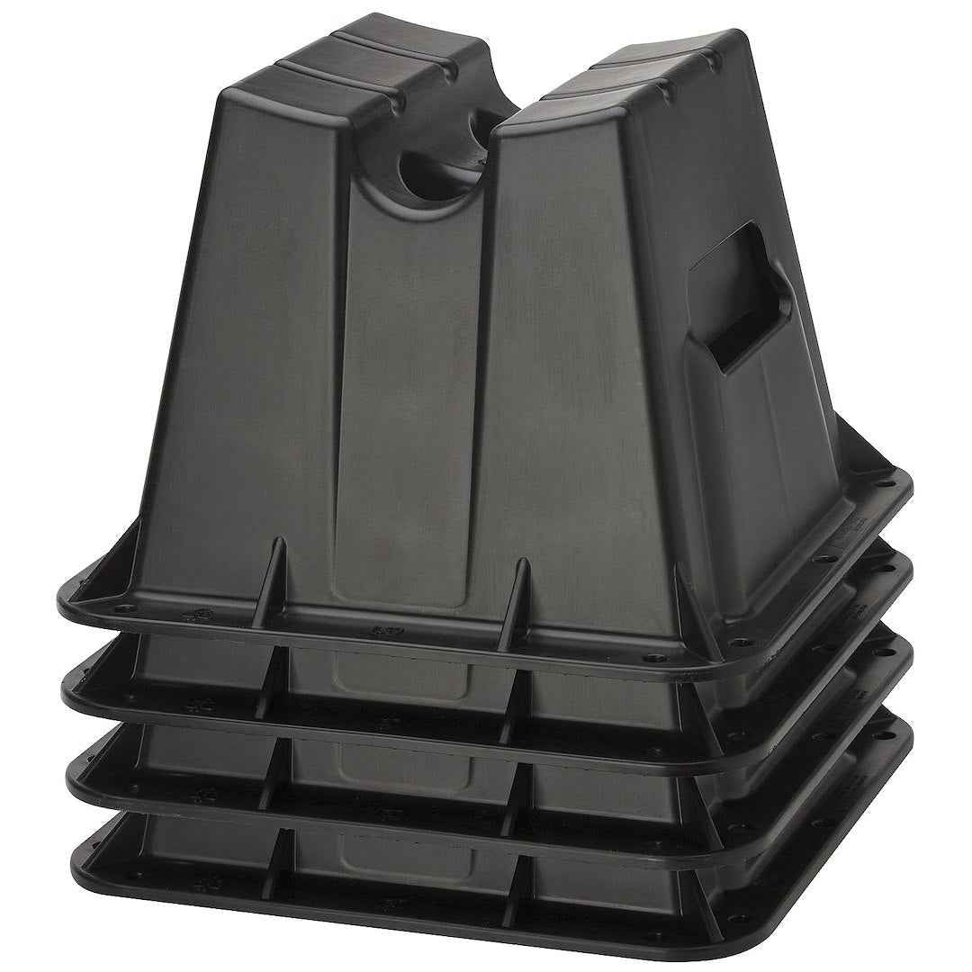 Attwood Marine 11401-4 Pontoon Boat Storage Block - 4000 lb, Set Of 4