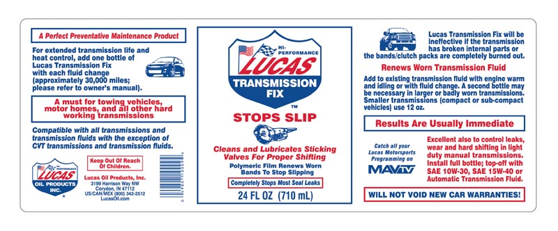 Lucas Oil 10009 Transmission Fix, 24 oz