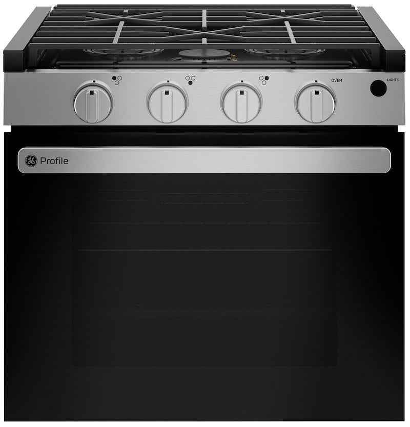 GE Profile PLD621RWSS RV Range 21" 3 Burner Propane Stove with Oven