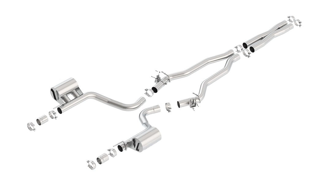 Borla ATAK ® Series Cat Back System Dual Dual Exhaust System Kit 140646 - image 1