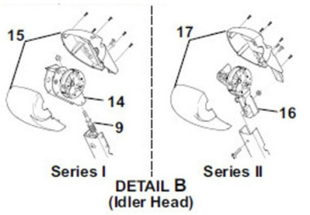 Carefree Rv R001327blk Awning Idler - image 2