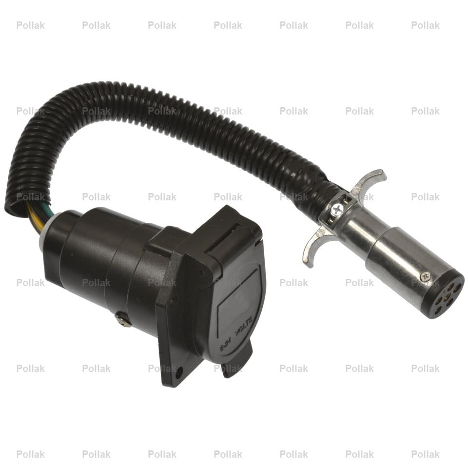 Pollak 6p-104v Trailer Wiring Connector Adapter - image 1
