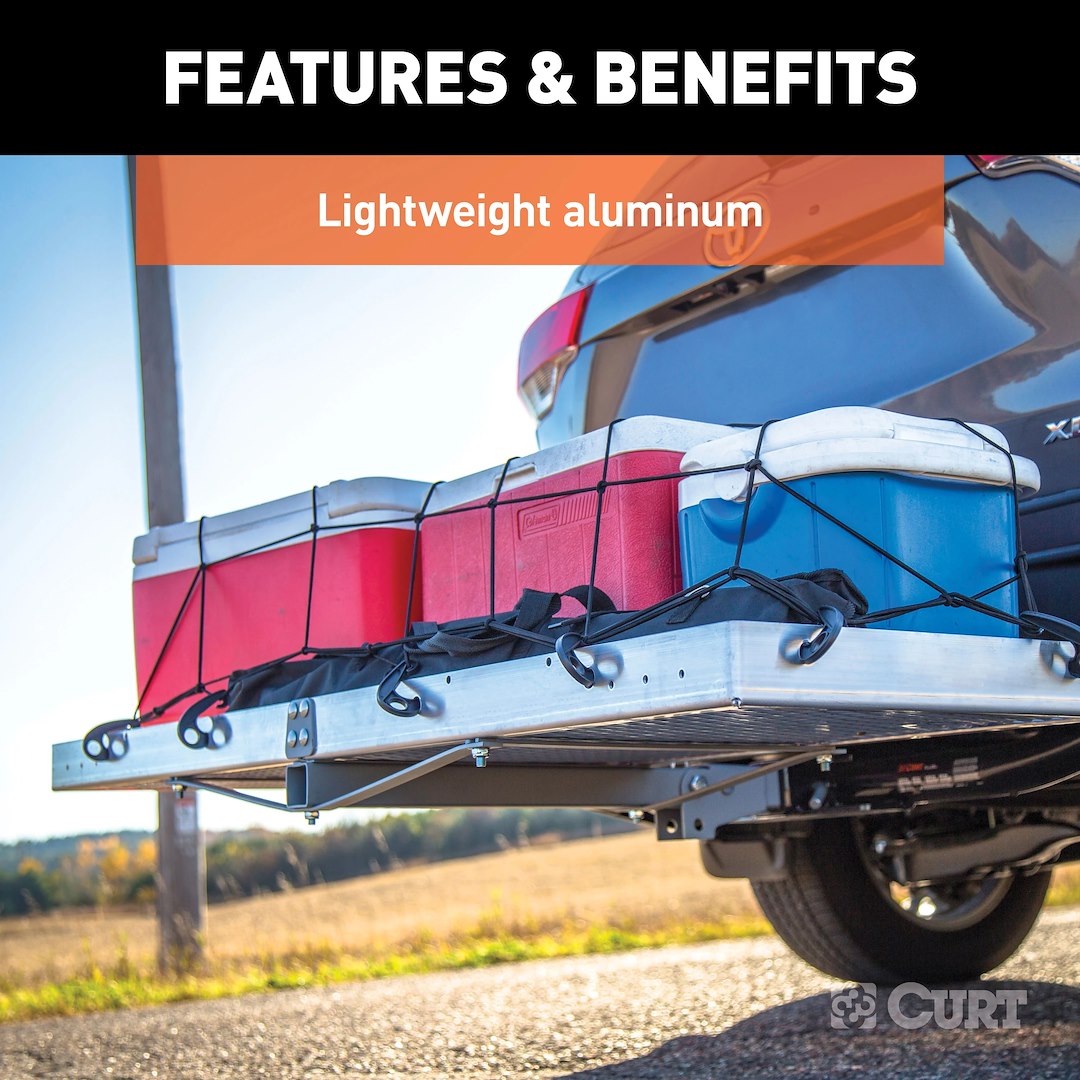 Curt 18100 Trailer Hitch Cargo Carrier - image 5
