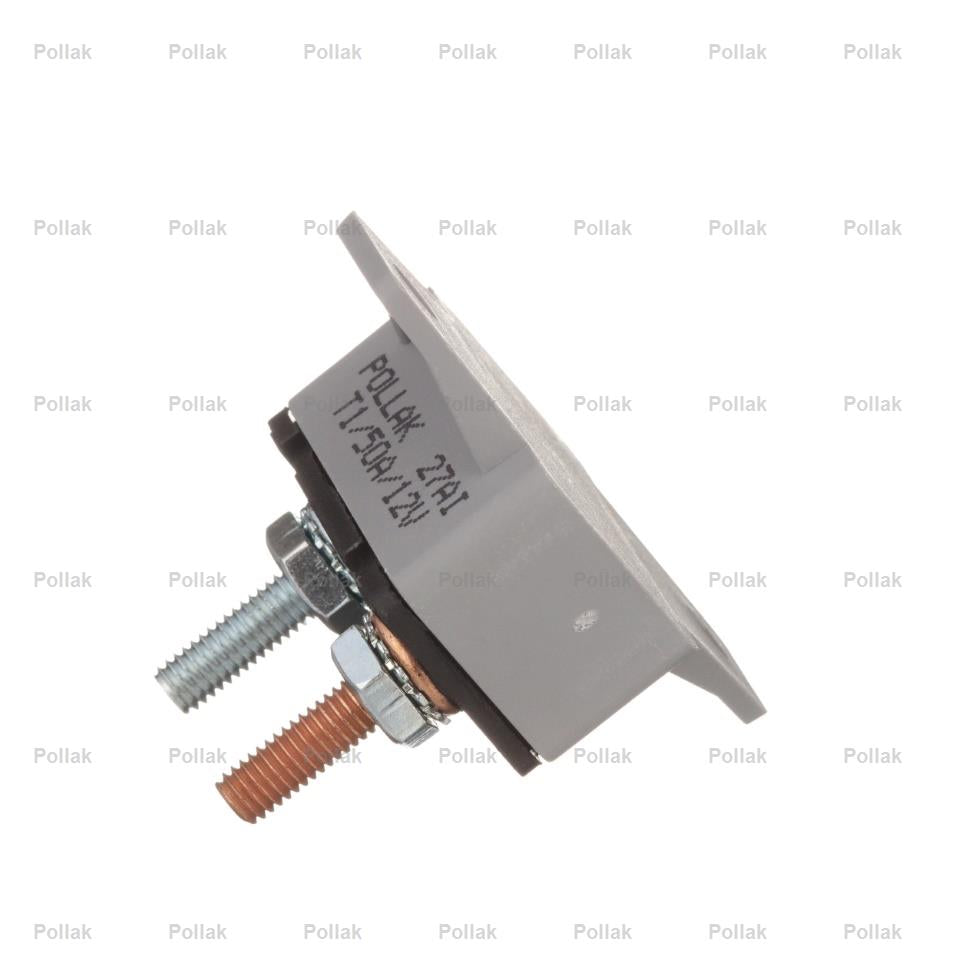 Pollak Type I 12 Volt 50 Amp Circuit Breaker (54250PL)