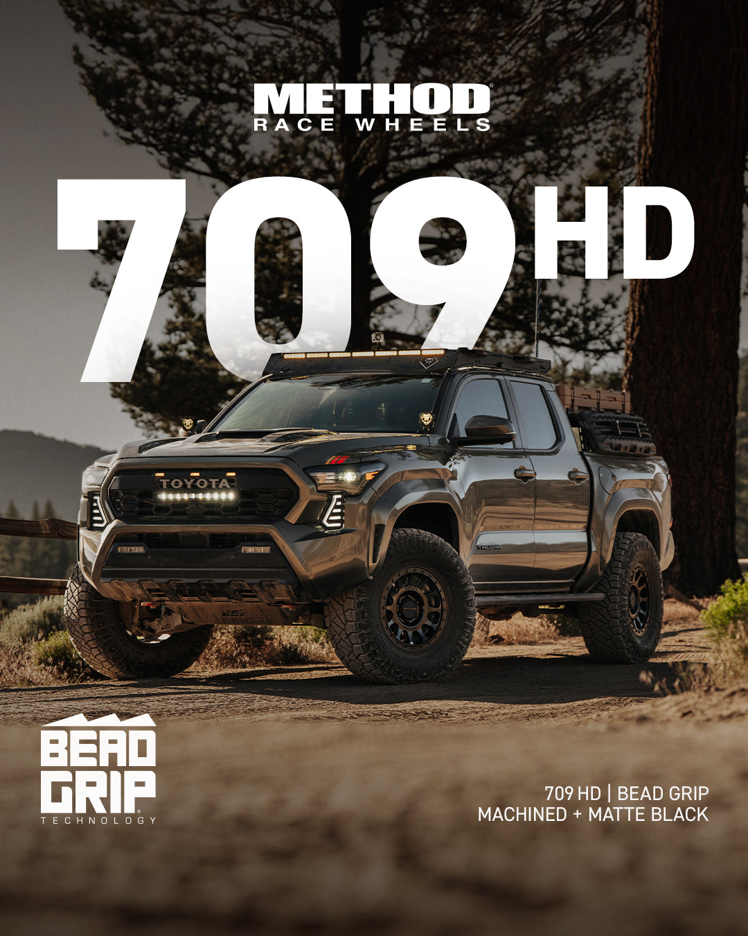 Method Race Wheels MR70929060512H 709HD 20x9 Wheel