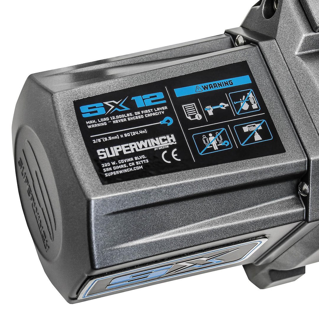 Superwinch 1712201 SX 12000SR Planetary Winch